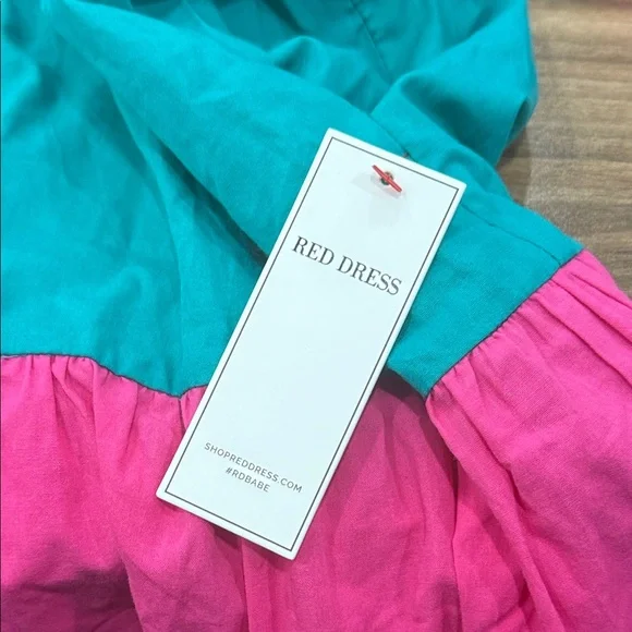 Aura Colorblock Tiered Women's Maxi Dress Size XS Resortwear Boho - Picture 10 of 12